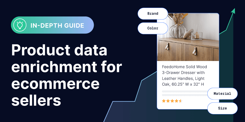 Product data enrichment for ecommerce sellers